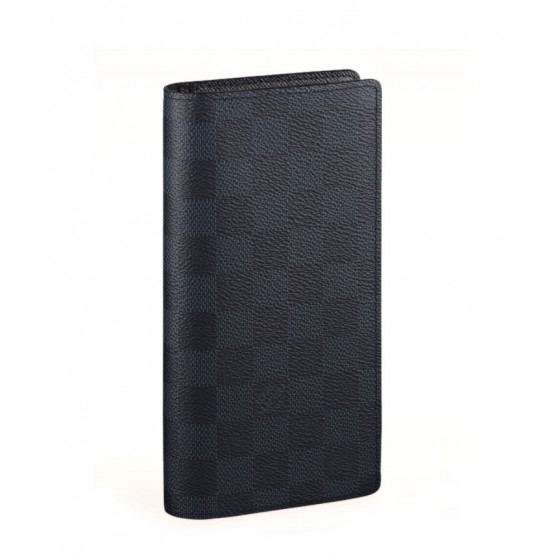Louis Vuitton Damier Wallet N63212 Black