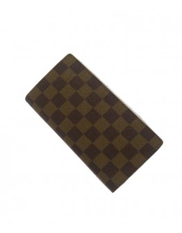 Louis Vuitton Damier Wallet N61823 Brown