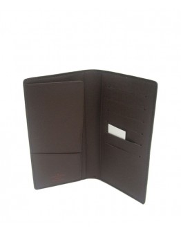 Louis Vuitton Damier Wallet N61823 Brown