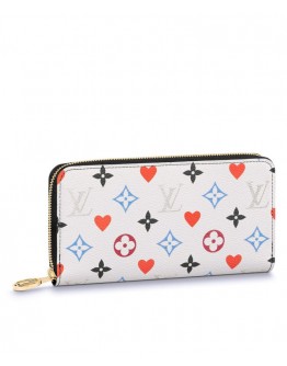 Louis Vuitton Game On Zippy Wallet M57491 White