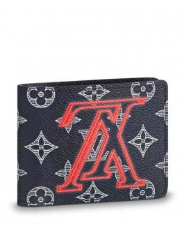 Louis Vuitton Multiple Wallet M62891 Black