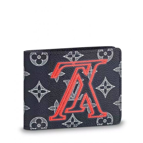 Louis Vuitton Multiple Wallet M62891 Black