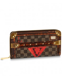 Louis Vuitton Zippy Wallet M63490 Brown