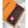 Louis Vuitton Clemence Wallet M64201 Peachblow