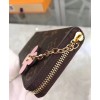 Louis Vuitton Clemence Wallet M64201 Peachblow