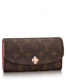 Louis Vuitton Emilie Wallet M64202 Peachblow
