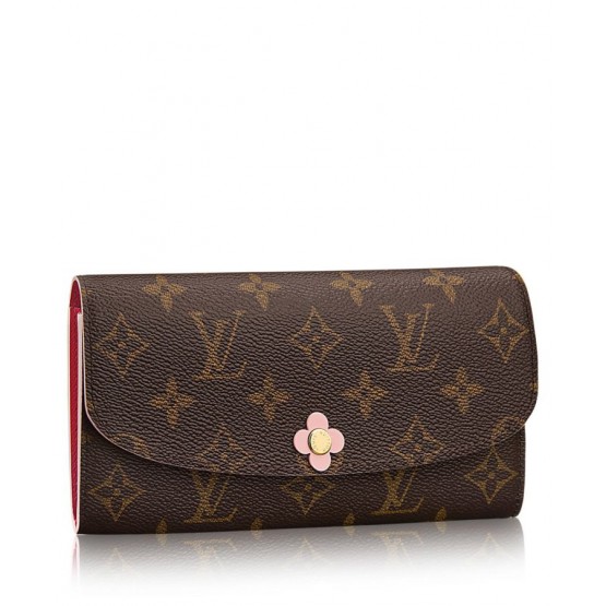 Louis Vuitton Emilie Wallet M64202 Peachblow