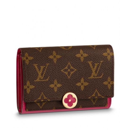 Louis Vuitton Flore Compact Wallet M64587 M64588