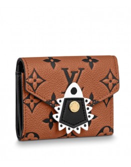 Louis Vuitton LV Crafty Zoe Wallet M69511 Coffee