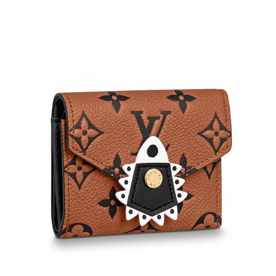 Louis Vuitton LV Crafty Zoe Wallet M69511 Coffee