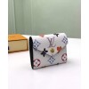 Louis Vuitton Game On Zoe Wallet M80278 White