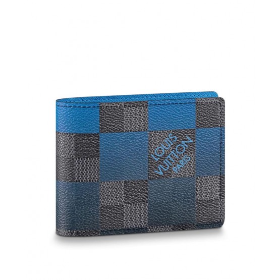 Louis Vuitton Multiple Wallet N40414 Blue