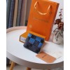 Louis Vuitton Multiple Wallet N40414 Blue
