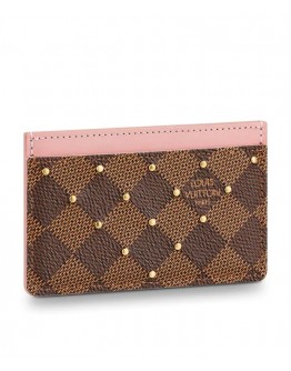 Louis Vuitton Card Holder N60248 Pink
