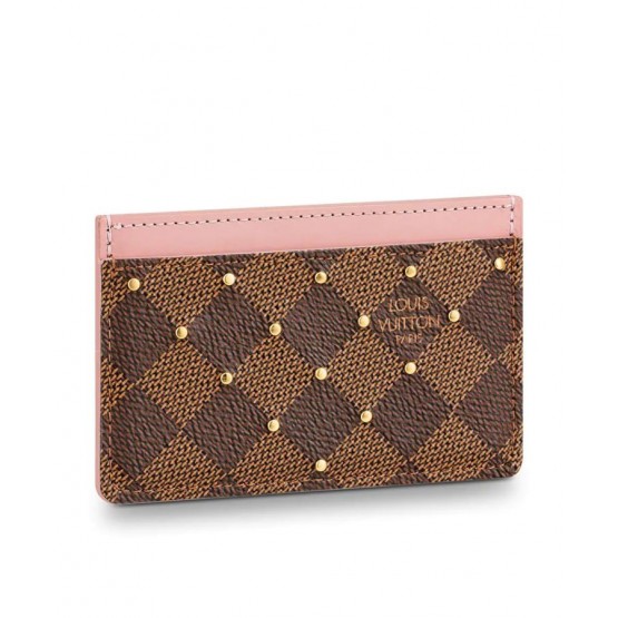Louis Vuitton Card Holder N60248 Pink