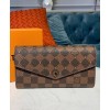 Louis Vuitton Sarah Wallet N60249 Brown