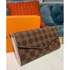 Louis Vuitton Sarah Wallet N60249 Brown