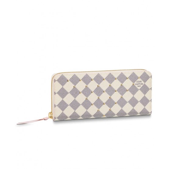 Louis Vuitton Clemence Wallet N60252 White