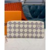 Louis Vuitton Clemence Wallet N60252 White