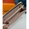 Louis Vuitton Clemence Wallet N60252 White