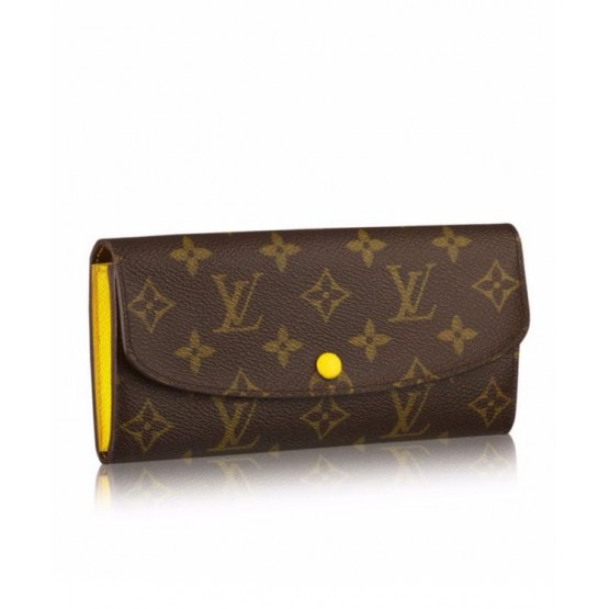 Louis Vuitton Emilie Wallet M61535 Yellow