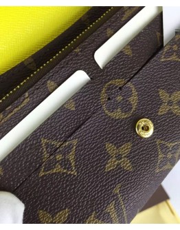 Louis Vuitton Emilie Wallet M61535 Yellow
