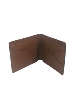 Louis Vuitton Wallet with Coin Pocket M60895 Brown