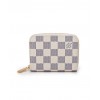 Louis Vuitton Zippy Coin Purse N63069 White