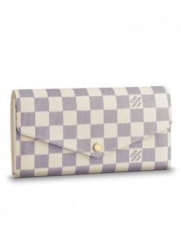 Louis Vuitton Sarah Wallet N63208 White