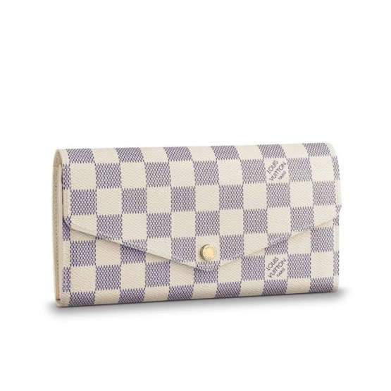 Louis Vuitton Sarah Wallet N63208 White