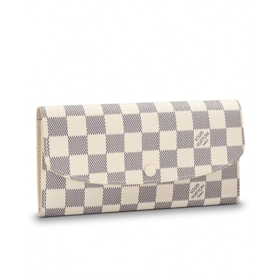 Louis Vuitton Emilie Wallet N63546 White