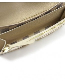 Louis Vuitton Emilie Wallet N63546 White