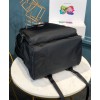 Prada Nylon And Saffiano Leather Backpack Black
