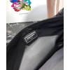 Prada nylon and saffiano leather belt bag 2VL003 Black