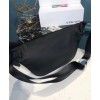 Prada Re-Nylon and Saffiano leather belt bag 2VL033 Black