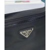 Prada Re-Nylon and Saffiano leather belt bag 2VL033 Black