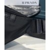 Prada Re-Nylon and Saffiano leather belt bag 2VL033 Black