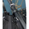 Prada Duet nylon shoulder bag Black