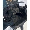 Prada Duet nylon shoulder bag Black