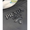 Prada Nylon Hobo Bag Black
