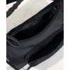 Prada Nylon Hobo Bag Black