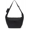Prada Leather Shoulder Bag Black