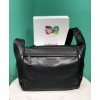 Prada Leather Shoulder Bag Black