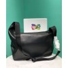 Prada Leather Shoulder Bag Black