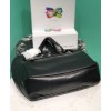 Prada Leather Shoulder Bag Black