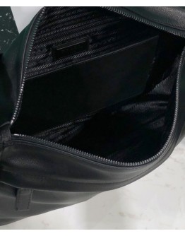 Prada Leather Shoulder Bag Black