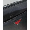 Prada Saffiano Leather Pouch 2VF032 Black