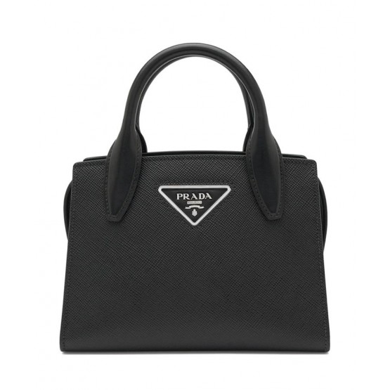 Prada Saffiano leather handbag 1BA269 Black