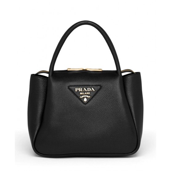 Prada Small leather handbag 1BC145 Black