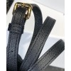 Prada Small leather handbag 1BC145 Black